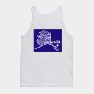 Alaska Map Tank Top